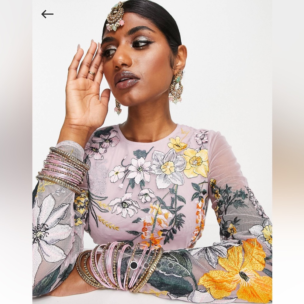 ASOS Design lehenga set